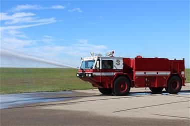 Airport fire truck